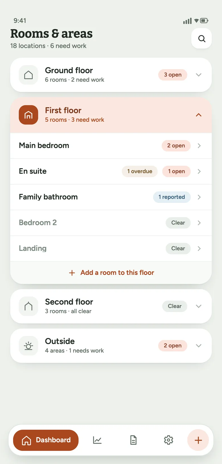 Snagly first floor expanded